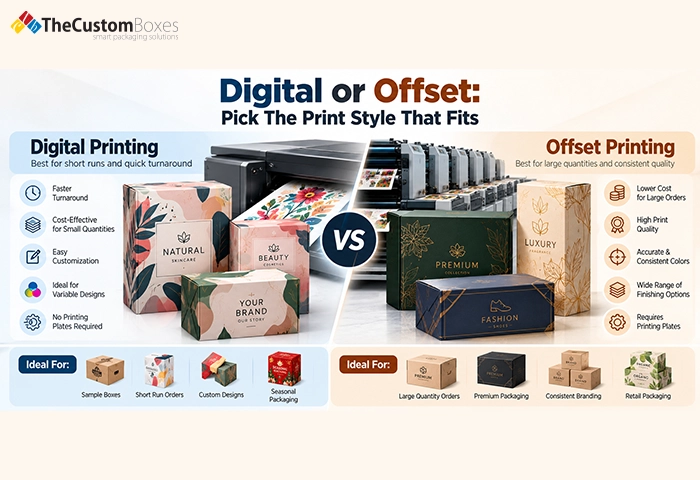 Digital or Offset Pick The Print Style That Fits